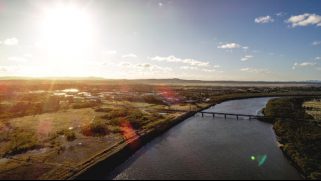 Hunter River photographed by our drone operator