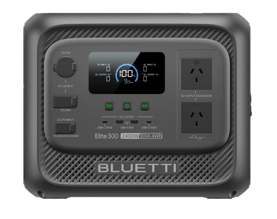 BLUETTI Elite 300 - 3kWh Portable Power Station (Hire)