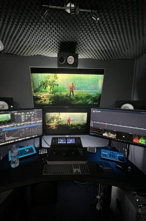 Colour Grading Suite at Tommirock with Joel Black