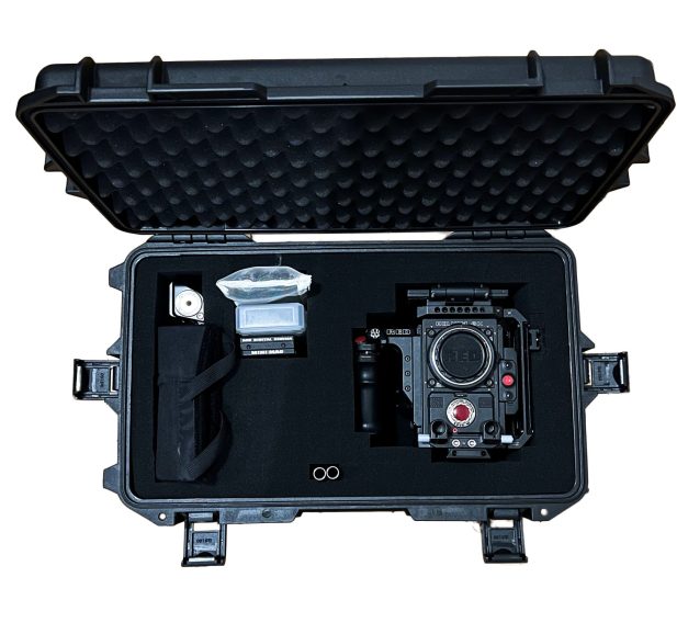 Our Red Epic-W Helium 8K in carry case ready to go out