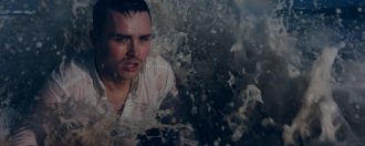 Music video - in the waves at the beach