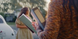 Hudson Rose in Rules of breaking up Music Video