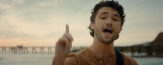 Restless Road Frame from music Video Sundown Somewhere