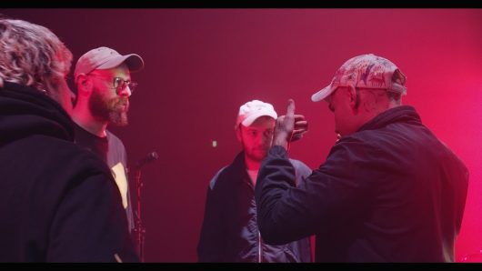 Video Production & live stream for DMA's - Directed by Joel Black DMAS in discussion onset for their live performance